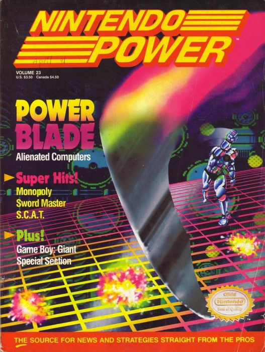 Nintendo Power - Issue 023 - Power Blade Odd Ends Nintendo   