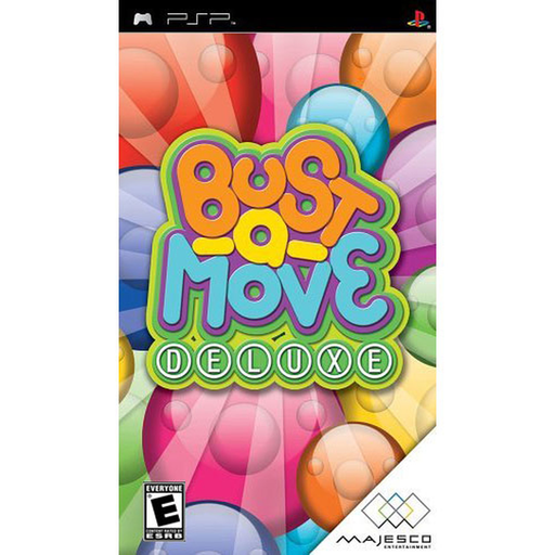 Bust-A-Move Deluxe - PSP - in Case Video Games Sony   