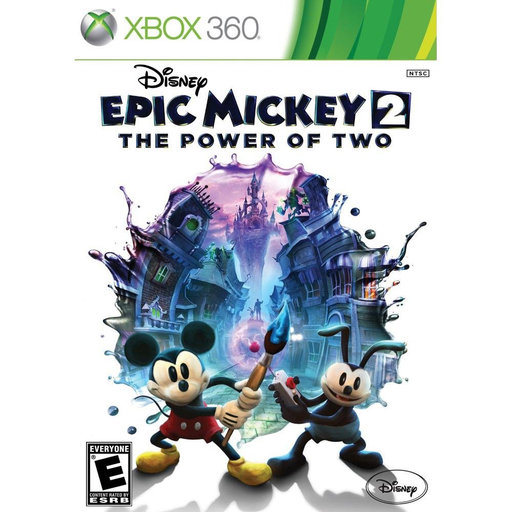 Epic Mickey 2 - The Power of Two - Xbox 360 - in Case Video Games Microsoft   