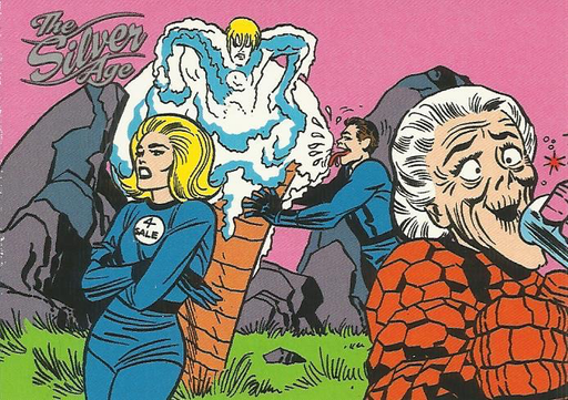 Marvel - The Silver Age 1998 - 68- Not Brand Ecch #1 Vintage Trading Card Singles Skybox