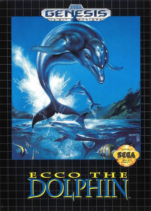 Ecco the Dolphin - Genesis - Complete Video Games Sega   