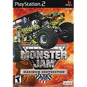 Monster Jam - Maximum Destruction - Playstation 2 - Complete Video Games Sony   