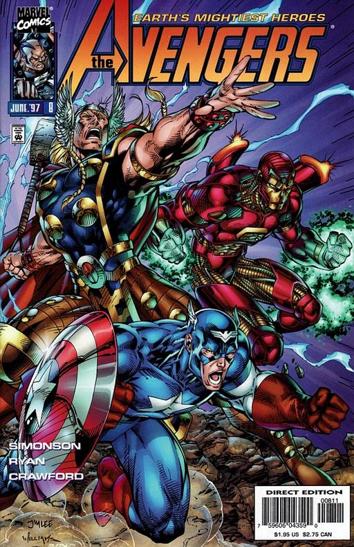 Avengers, Vol. 2 - #08 Comics Marvel   