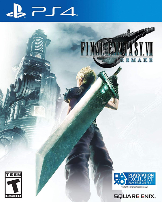 Final Fantasy VII Remake - Playstation 4 - Complete Video Games Sony   