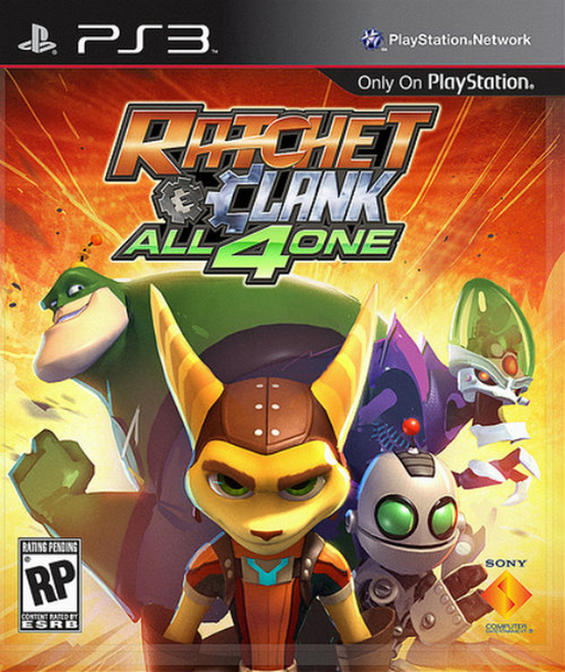 Ratchet and Clank - All 4 One - Playstation 3 - in Case Video Games Sony   