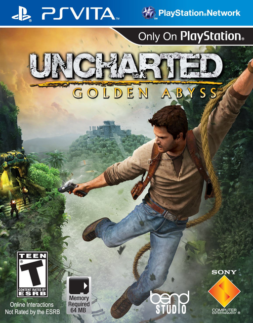Uncharted - Golden Abyss - Playstation Vita - in Case Video Games Sony   