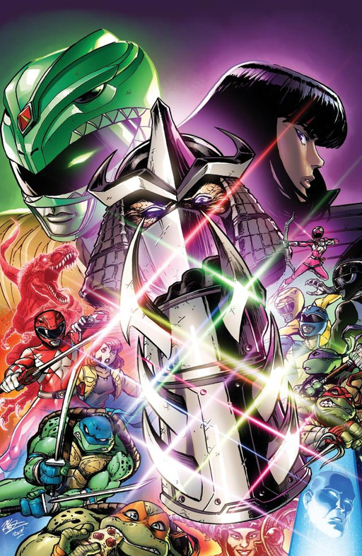 Power Rangers Teenage Mutant Ninja Turtles #1 - Cover Alpha Matt Frank Exclusive - Cover B - Virgin Comics Heroic Goods and Games   