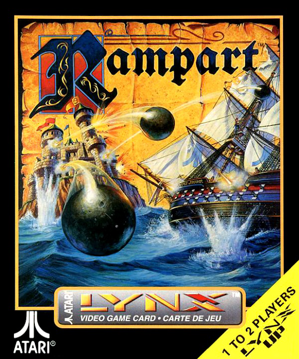Rampart - Lynx - Sealed Video Games Atari   