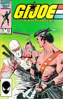 G.I. Joe: A Real American Hero (Marvel) #052 Comics Marvel   