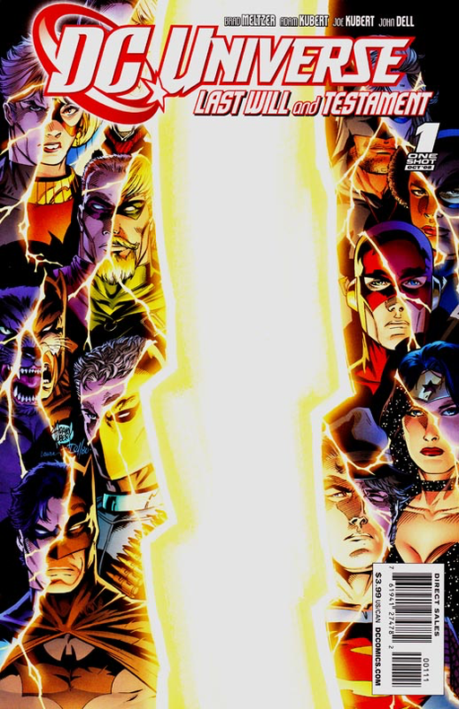 DC Universe: Last Will and Testament #1B Comics DC   
