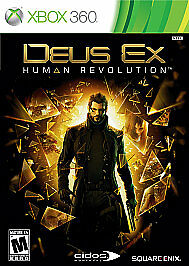 Deus Ex - Human Revolutions - Xbox 360 - Complete Video Games Microsoft   