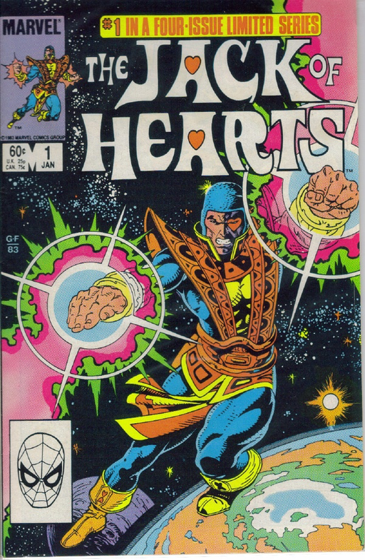 Jack of Hearts #1 Comics Marvel   