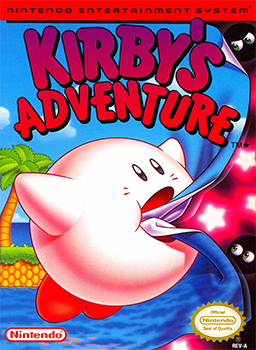 Kirby’s Adventure - NES- Label Damage - NES - Loose Video Games Heroic Goods and Games   