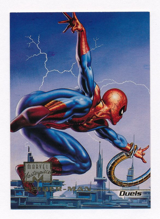 Marvel Masterpieces 1996 - 64 - Spider-Man Vintage Trading Card Singles Heroic Goods and Games   