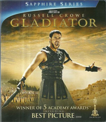 Gladiator - Blu-Ray Media Heroic Goods and Games   
