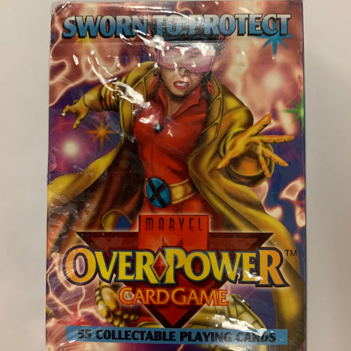 Marvel Overpower - Sworn to Protect Starter Deck - Sealed Vintage Trading Cards Heroic Goods and Games   