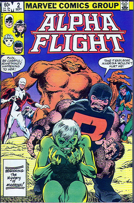 Alpha Flight, Vol. 1 - #002 Comics Marvel   