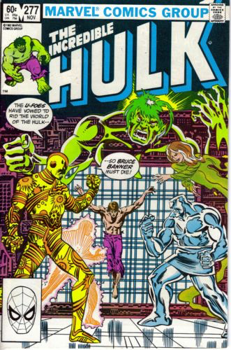 Incredible Hulk, Vol. 1 #277 Comics Marvel   
