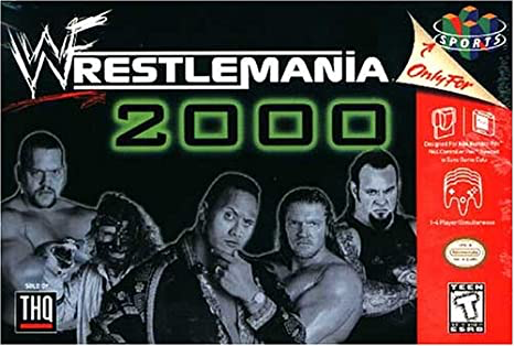 WWF Wrestlemania 2000 - N64 - Loose Video Games Nintendo   