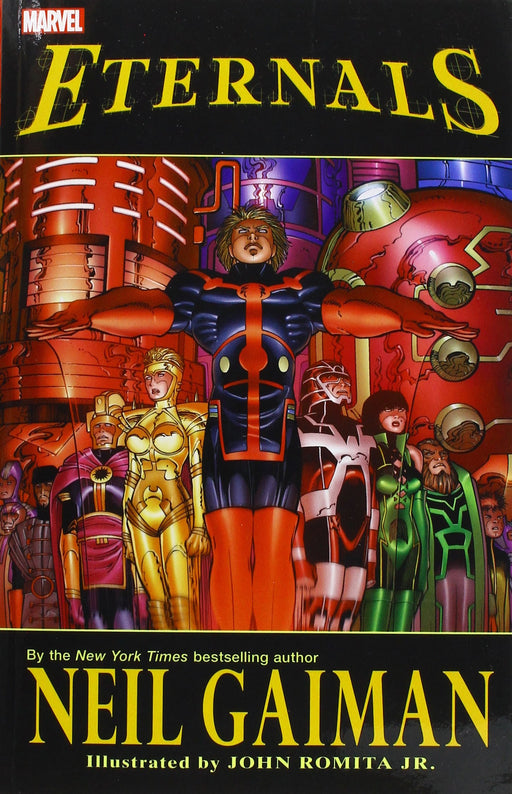 Eternals by Neil Gaiman and John Romita Jr Book Heroic Goods and Games   