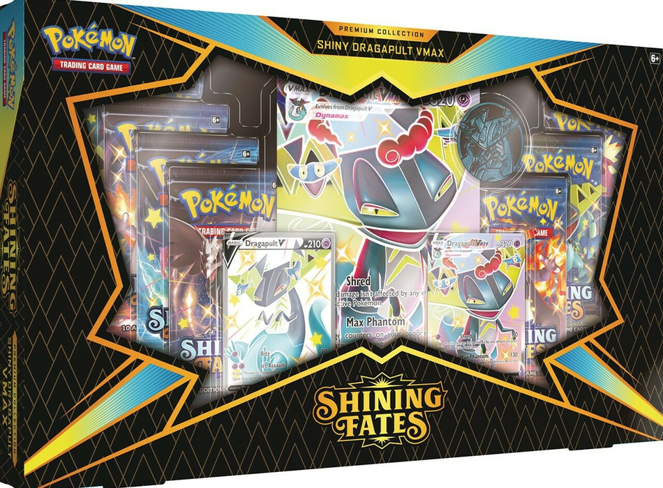 Pokemon TCG: Shining Fates Premium Collection - Dragapult VMAX CCG POKEMON COMPANY INTERNATIONAL   