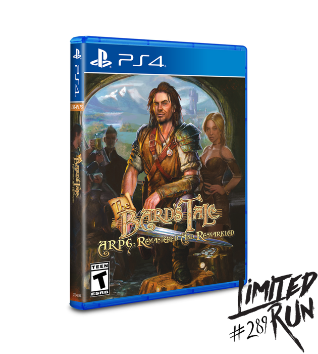 Bard’s Tale - Remastered and Resnarkled - Limited Run #289 - Playstation 4 - Sealed Video Games Sony   