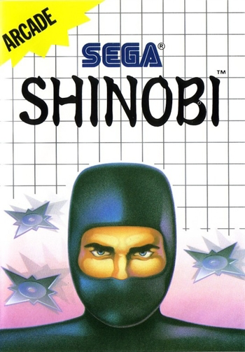 Shinobi - Master System Complete in Box Video Games Sega   