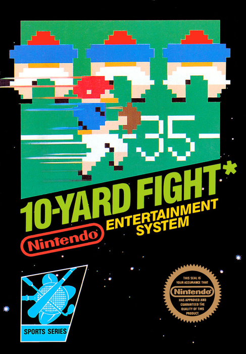 10-Yard Fight - NES - Loose Video Games Nintendo   