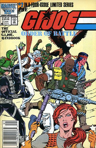 G.I. Joe: Order of Battle #2A Comics Marvel   