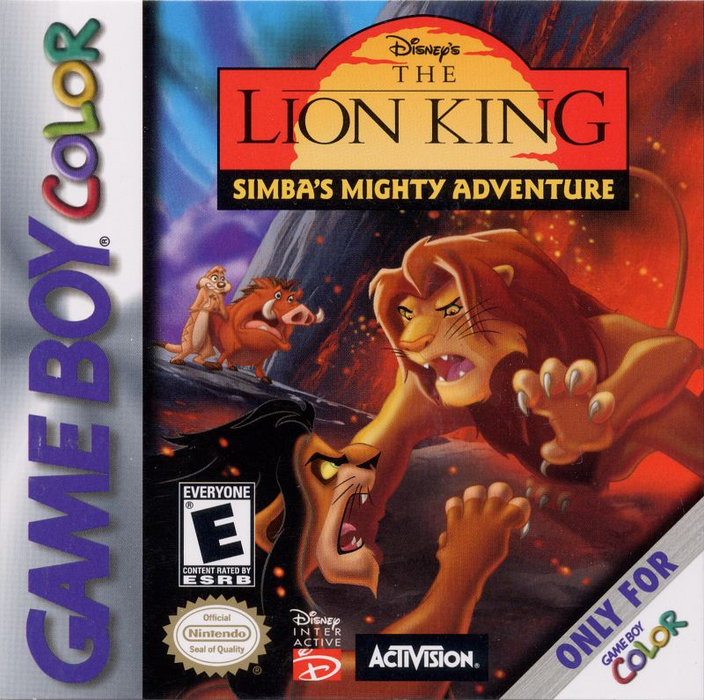Lion King - Simba’s Mighty Adventure Video Games Nintendo   