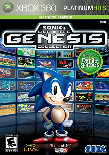 Sonic’s Ultimate Genesis Collection - Xbox 360 - in Case Video Games Microsoft   