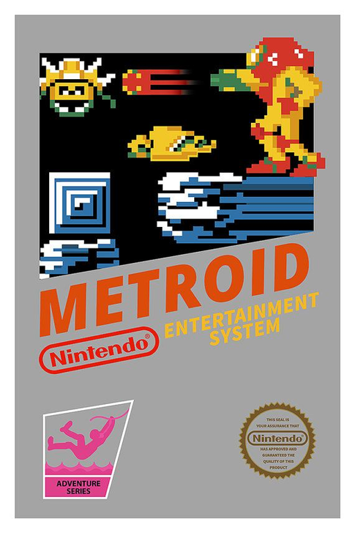 Metroid - NES - Loose Video Games Nintendo   