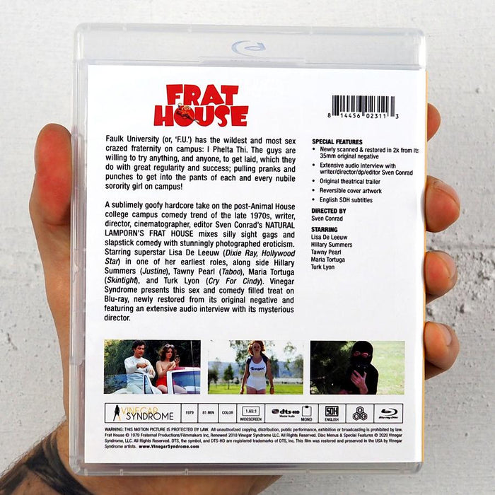 National Lampoon's Frat House - Blu-Ray - Limited Edition Slipcover - Sealed Media Vinegar Syndrome   