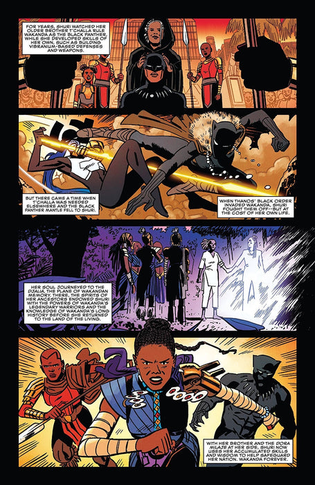 Shuri - Wakanda Forever Book Heroic Goods and Games   