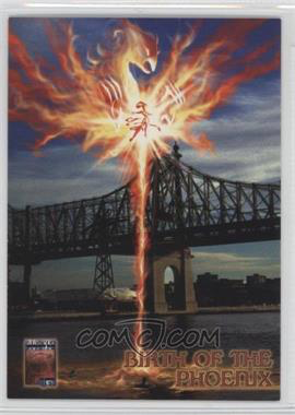 Marvel Premium QFX 1997 - 68 - Birth of the Phoenix - Damaged Card Vintage Trading Card Singles Fleer