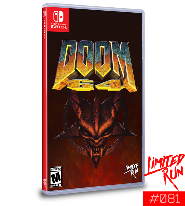 DOOM 64 - Limited Run #81 - Switch - Sealed Video Games Limited Run   