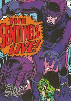 Marvel - The Silver Age 1998 - 87- X-Men #57 Vintage Trading Card Singles Skybox