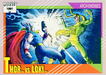 Marvel Universe 1991 - 120 - Thor vs. Loki Vintage Trading Card Singles Impel