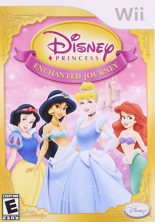Disney Princess Enchanted Journey - Wii - in Case Video Games Nintendo   