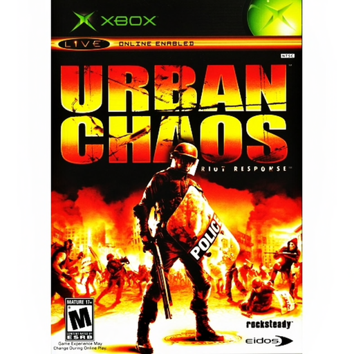 Urban Chaos - Riot Response - Xbox - in Case Video Games Microsoft   