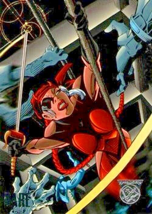 Marvel DC Amalgam 1996 - 35 - Dare Vintage Trading Card Singles Skybox