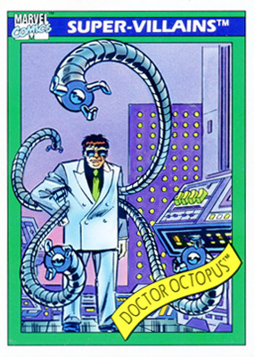 Marvel Universe 1990 - 059 - Doctor Octopus Vintage Trading Card Singles Impel   