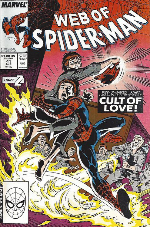 Web of Spider-Man, Vol. 1 #041 Comics Marvel   