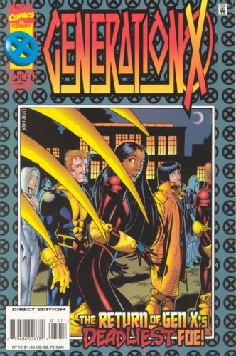 Generation X, Vol. 1 #12 Comics Marvel   