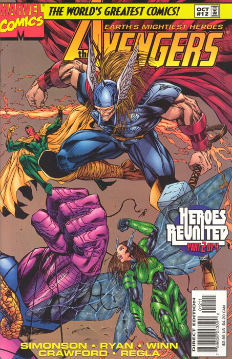 Avengers, Vol. 2 - #12 Comics Marvel   