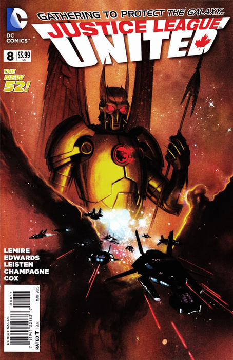 Justice League United #08A Comics DC   