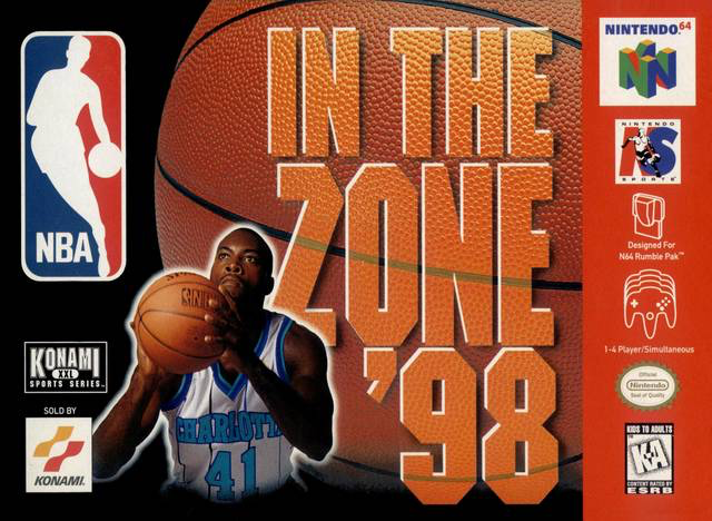 NBA In the Zone 98 - N64 - Loose Video Games Nintendo   