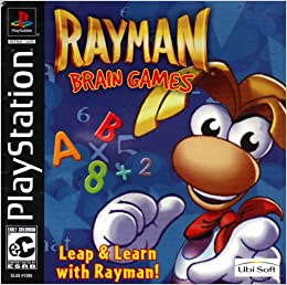 Rayman Brain Games - Playstation 1 - Complete Video Games Sony   