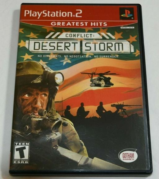 Conflict Desert Storm - Playstation 2 - Complete Video Games Sony   