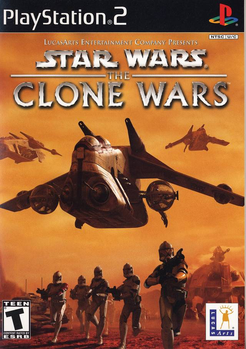 Star Wars the Clones Wars - Republic Heroes - Playstation 2 - Complete Video Games Sony   